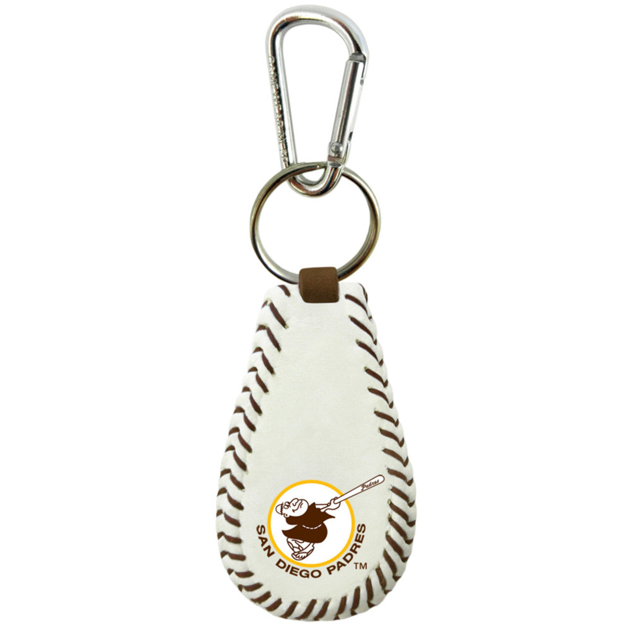 Gamewear San Diego Padres Retro Classic Baseball Keychain Fan Gear MLB San Diego Padres