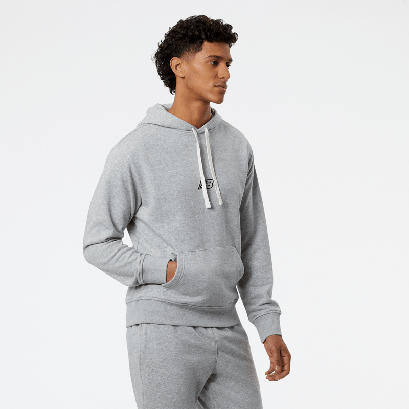 New Balance Men's Essentials Fleece Hoodie Mens Apparel Sweatshirts & Fleece