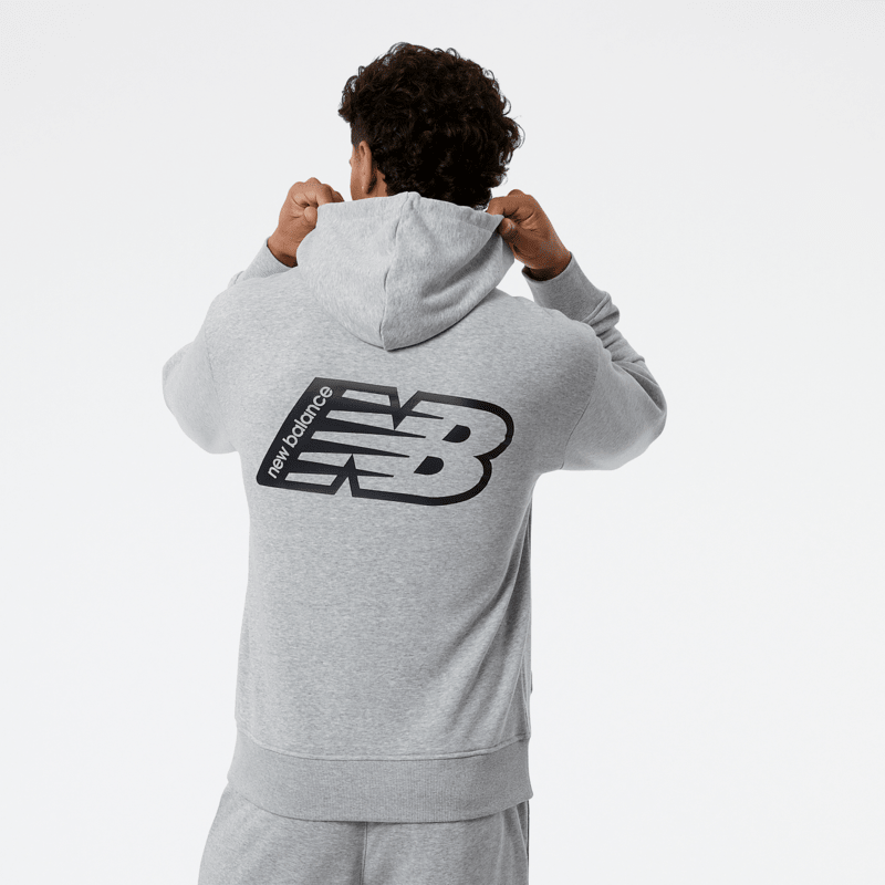 New Balance Men's Essentials Fleece Hoodie Mens Apparel Sweatshirts & Fleece