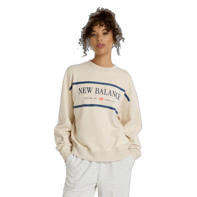 New Balance Women's Athletics Nautical Lobster Crew Womens Apparel Sweatshirts & Fleece