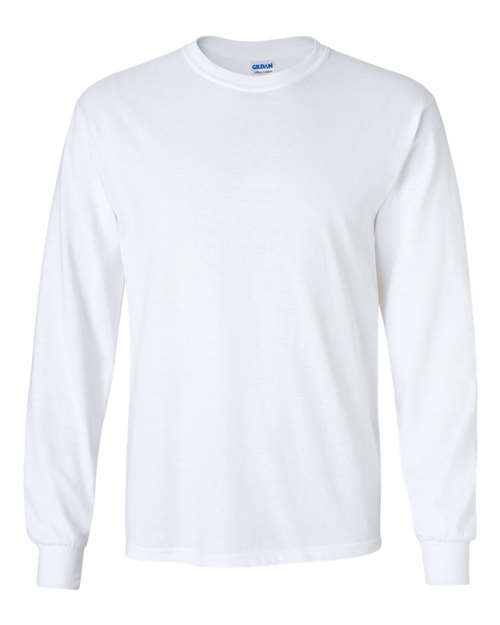 Gildan Men's Ultra Cotton Long Sleeve Tee Mens Apparel Shirts & Tops