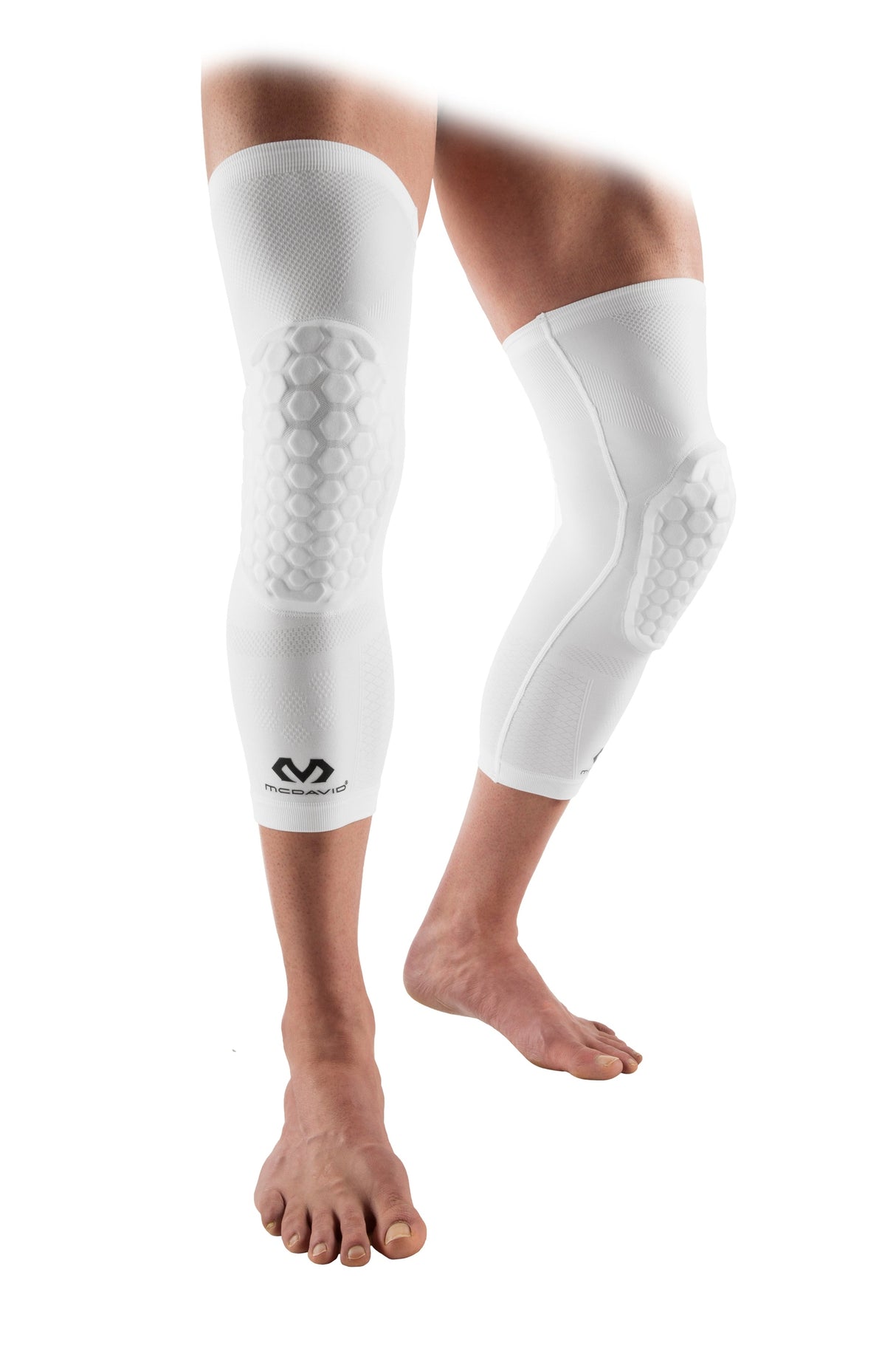 McDavid Elite Hex Leg Sleeves Pair Basketball Arm & Leg Sleeves All