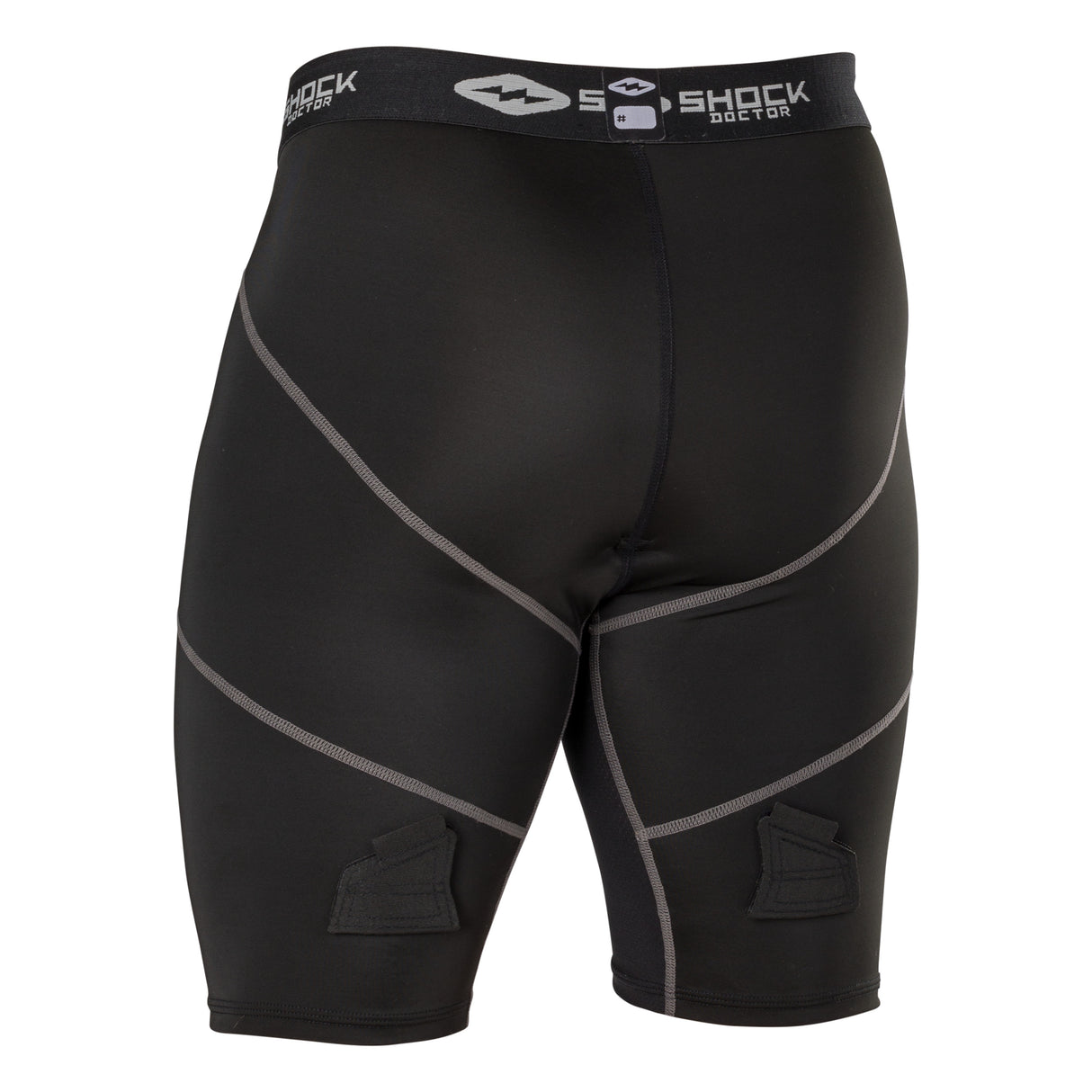 Shock Doctor Compression Hockey Short w/ BioFlex Cup Hockey Protective Gear All