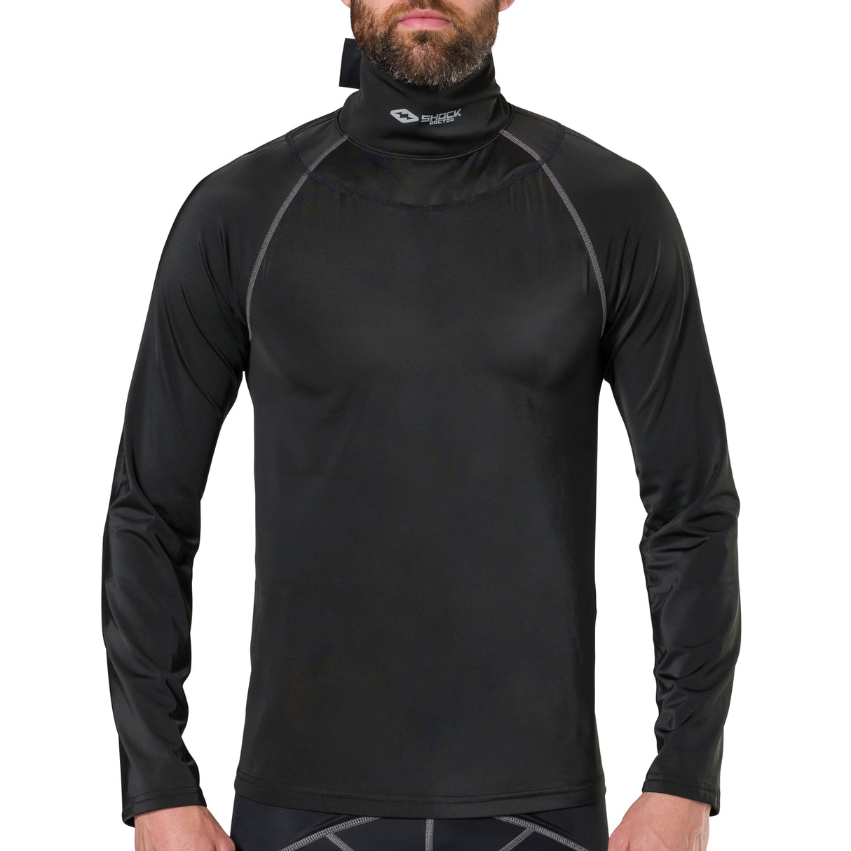 Shock Doctor Youth Ultra Compression Hockey Neckguard Shirt Youth Apparel Shirts & Tops