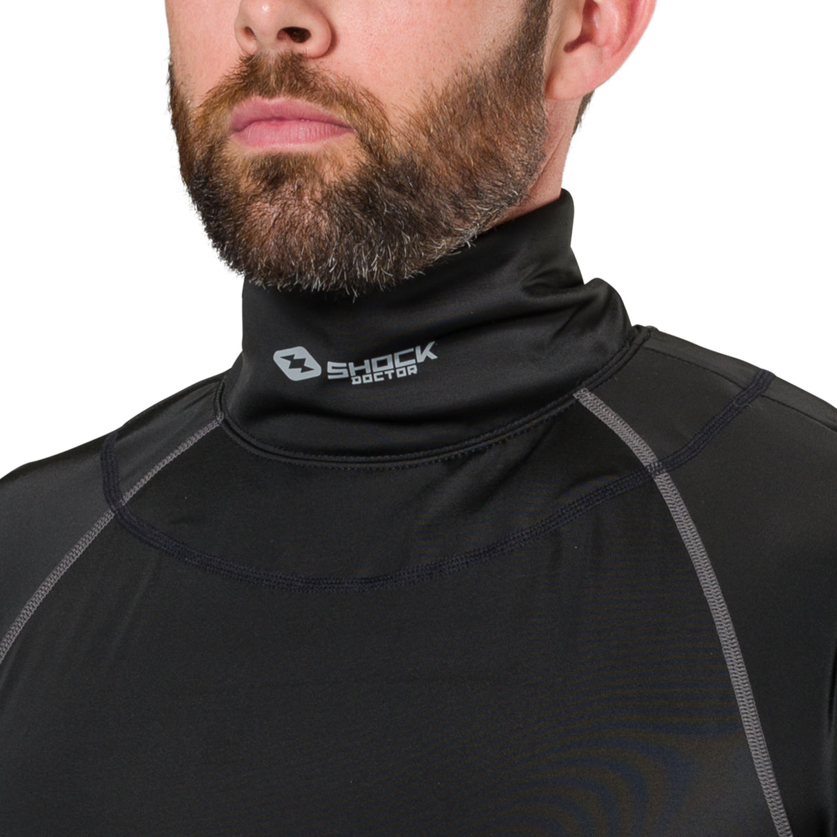 Shock Doctor Youth Ultra Compression Hockey Neckguard Shirt Youth Apparel Shirts & Tops