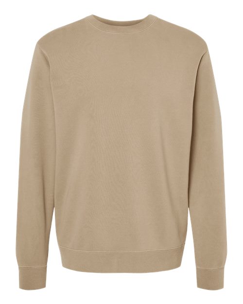 Independent Trading Co. Midweight Pigment-Dyed Crewneck Sweatshirt Mens Apparel Sweatshirts & Fleece