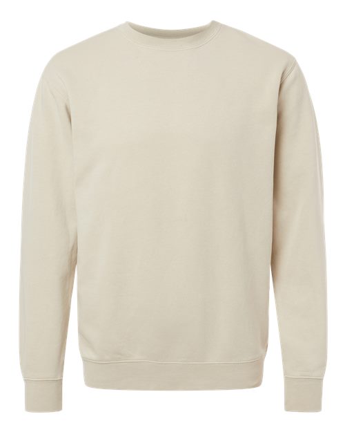 Independent Trading Co. Midweight Pigment-Dyed Crewneck Sweatshirt Mens Apparel Sweatshirts & Fleece
