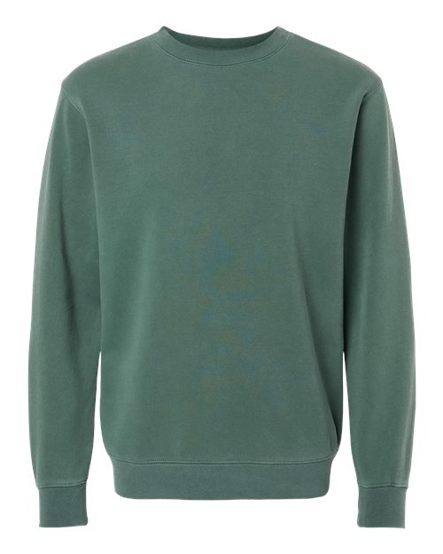 Independent Trading Co. Midweight Pigment-Dyed Crewneck Sweatshirt Mens Apparel Sweatshirts & Fleece