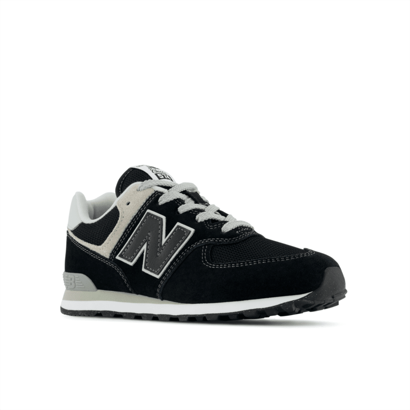 New Balance Youth 574 Running Shoe - GC574EVB Wide Youth Footwear Training & Running