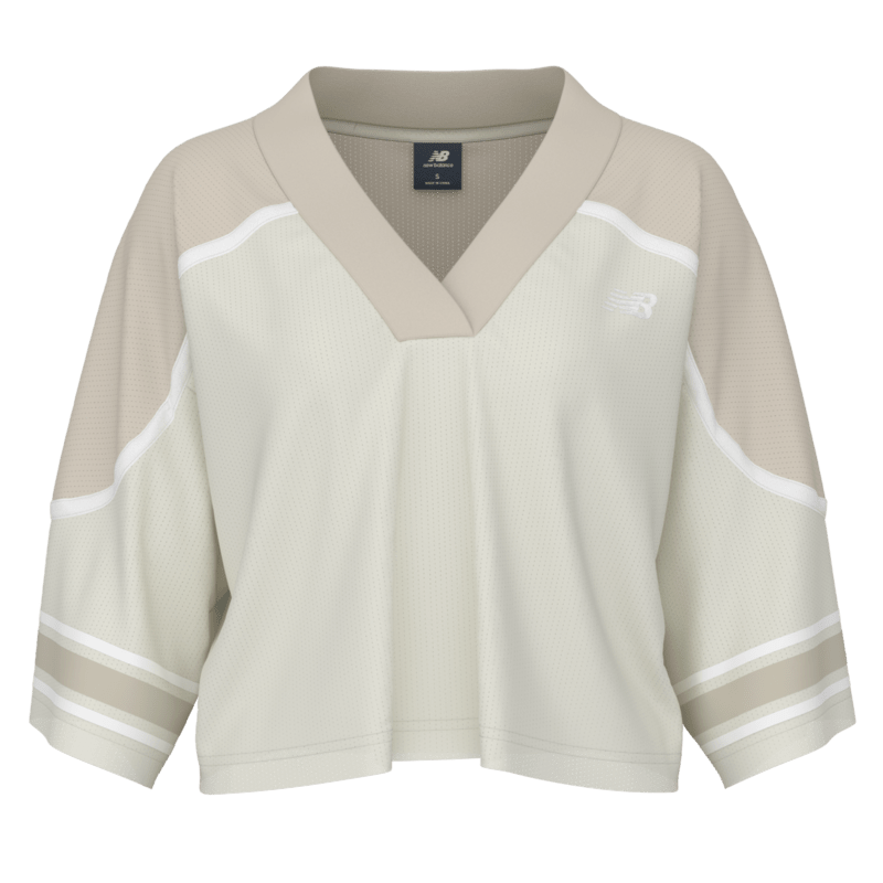 New Balance Women's Jersey Mesh T-Shirt Womens Apparel Shirts & Tops