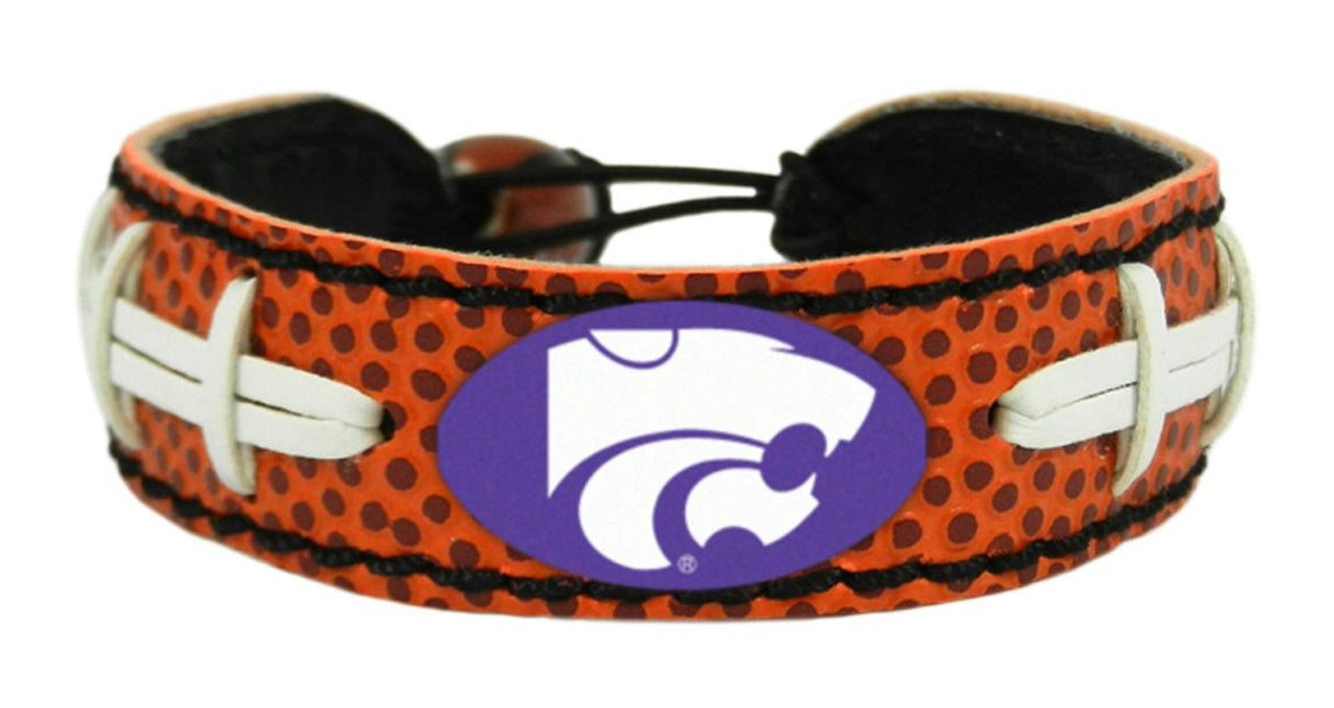 Gamewear Kansas State Wildcats Classic Football Bracelet Fan Gear NCAA Kansas State Wildcats
