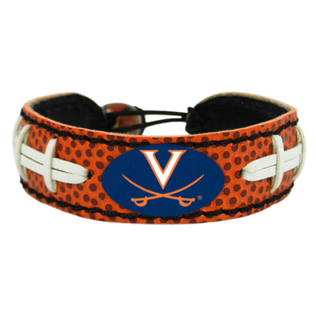 Gamewear Virginia Cavaliers Classic Football Bracelet Fan Gear NCAA Virginia Cavaliers