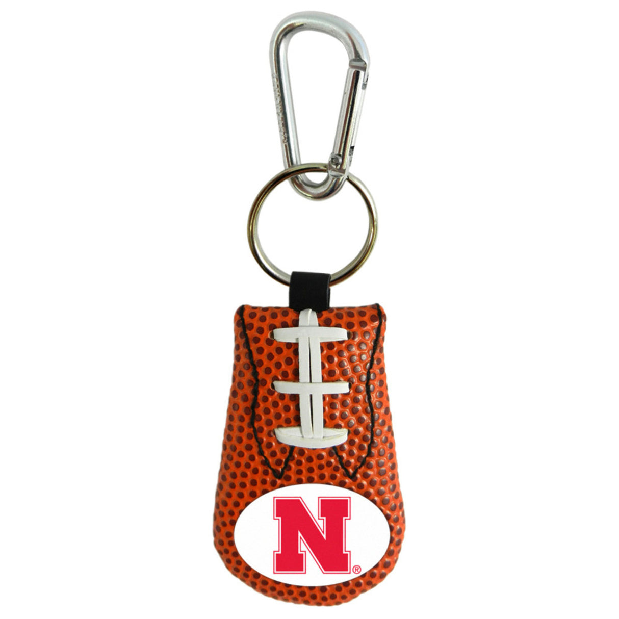 Gamewear Nebraska Cornhuskers Classic Football Keychain Fan Gear NCAA Nebraska Cornhuskers