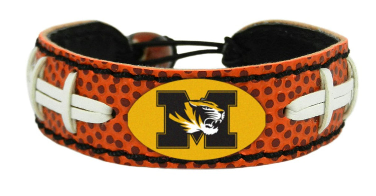 Gamewear Missouri Tigers Classic Football Bracelet Fan Gear NCAA Missouri Tigers
