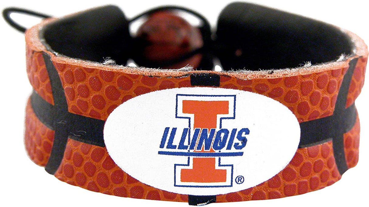 Gamewear Illinois Fighting Illini Classic Basketball Bracelet Fan Gear NCAA Illinois Fighting Illini