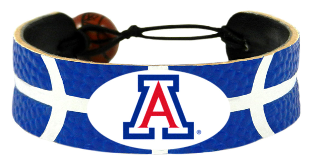 Gamewear Arizona Wildcats Team Color Basketball Bracelet Fan Gear NCAA Arizona Wildcats