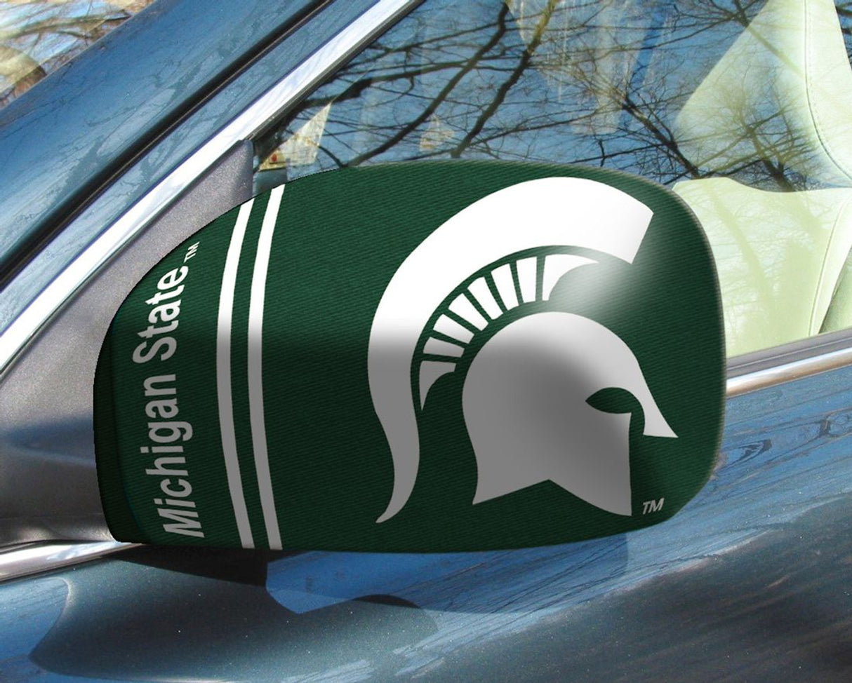 Fanmats Michigan State Spartans Mirror Cover Small Fan Gear NCAA Michigan State Spartans