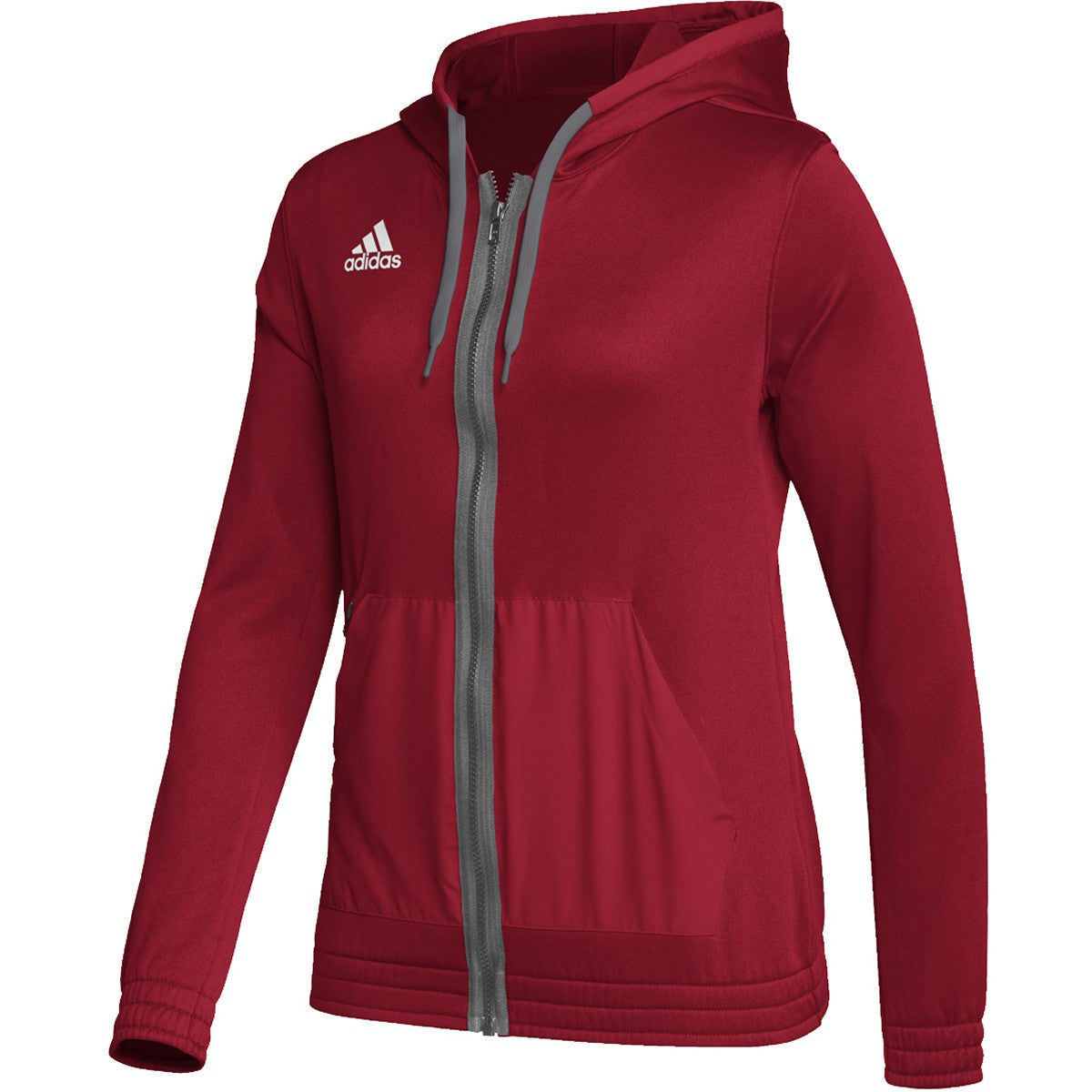 adidas Women's Team Issue Full Zip Hoodie Womens Apparel Sweatshirts & Fleece