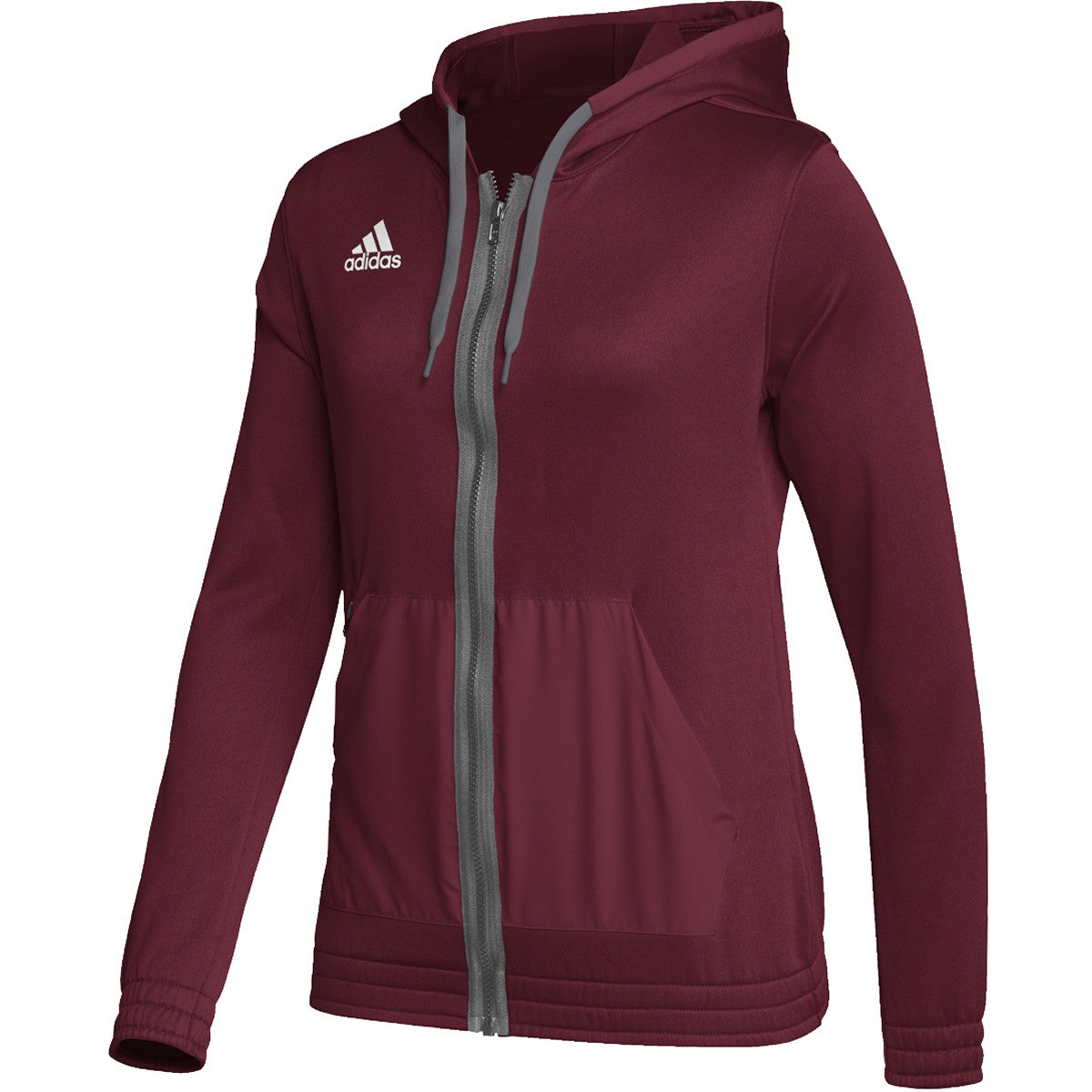 adidas Women's Team Issue Full Zip Hoodie Womens Apparel Sweatshirts & Fleece