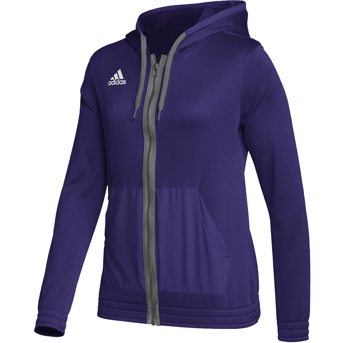 adidas Women's Team Issue Full Zip Hoodie Womens Apparel Sweatshirts & Fleece