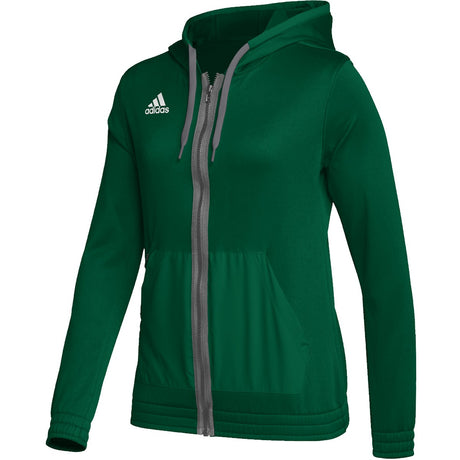 adidas Women's Team Issue Full Zip Hoodie Womens Apparel Sweatshirts & Fleece