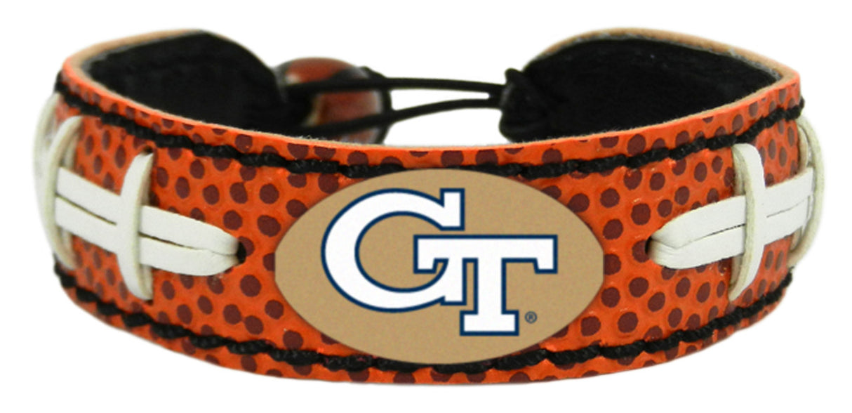Gamewear Georgia Tech Yellow Jackets Classic Football Bracelet Fan Gear NCAA Georgia Tech Yellow Jackets