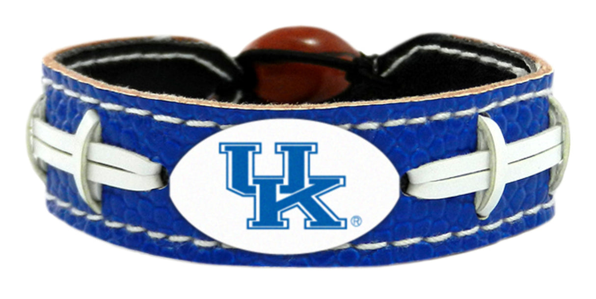 Gamewear Kentucky Wildcats Team Color Football Bracelet Fan Gear NCAA Kentucky Wildcats