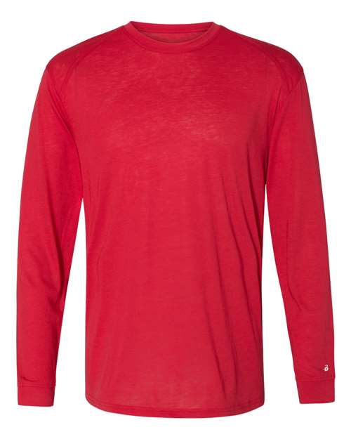 Badger Triblend Performance Long Sleeve T-Shirt Mens Apparel Shirts & Tops