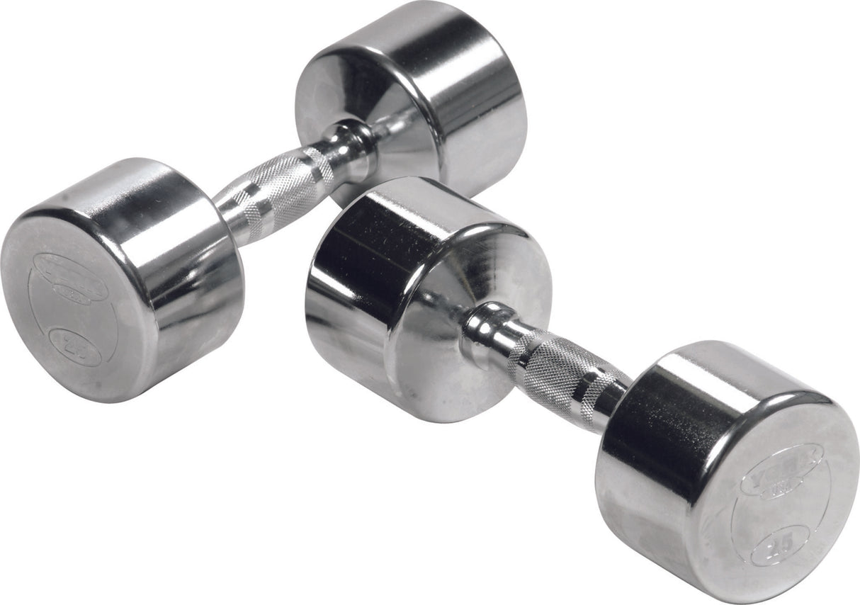 York Chrome Dumbbell Exercise & Wellness Strength Dumbbells