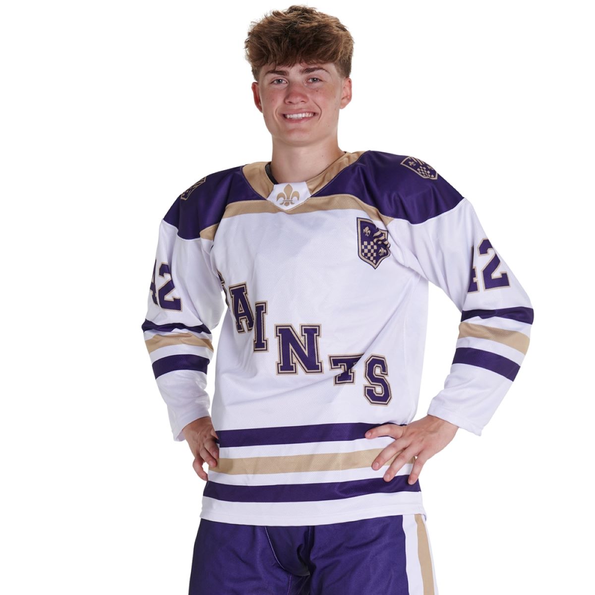 Custom Elite V-Neck Hockey Jersey Team Ice Hockey Jerseys