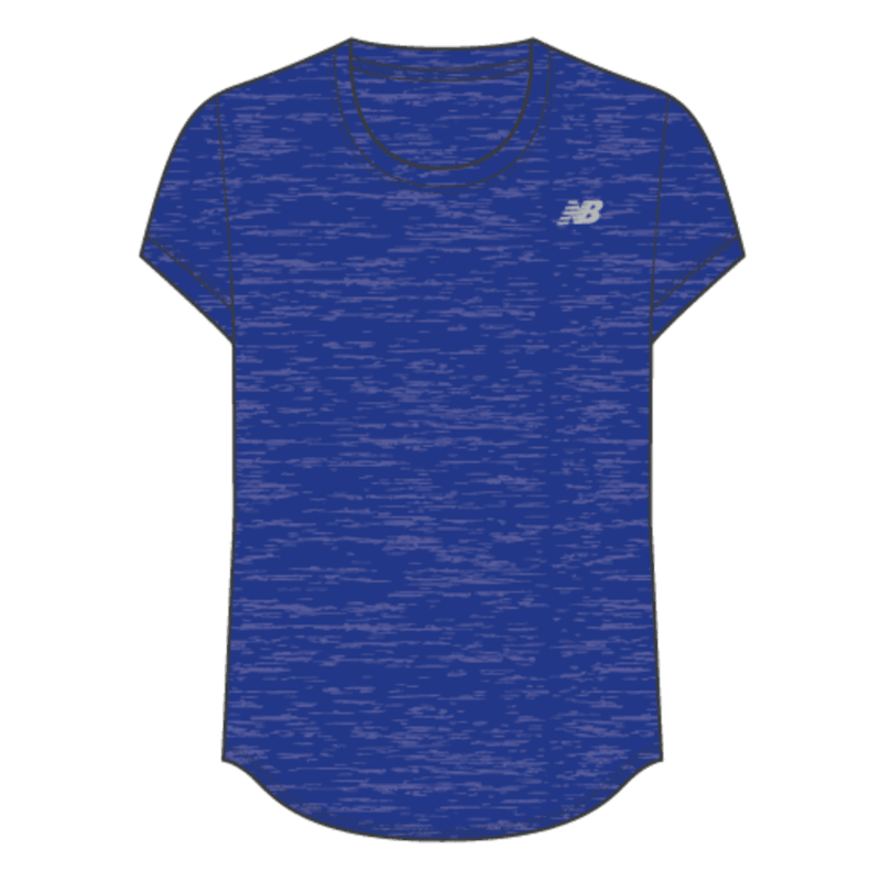 New Balance Women's Sport Core Heather Tee Womens Apparel Shirts & Tops