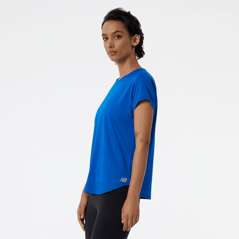 New Balance Women's Sport Core Heather Tee Womens Apparel Shirts & Tops