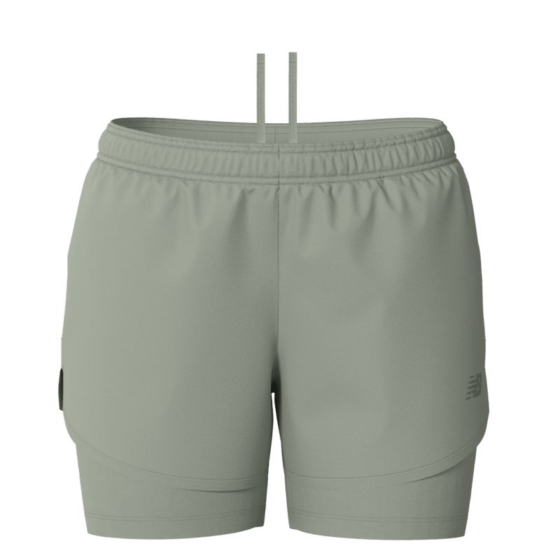 New Balance Women's Sport Essentials 2-in-1 Shorts Womens Apparel Shorts