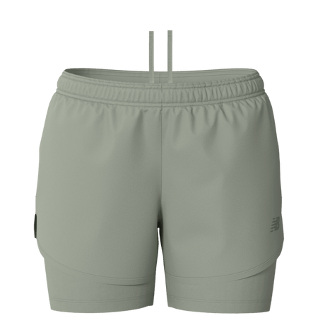 New Balance Women's Sport Essentials 2-in-1 Shorts Womens Apparel Shorts