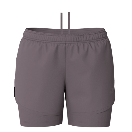 New Balance Women's Sport Essentials 2-in-1 Shorts Womens Apparel Shorts