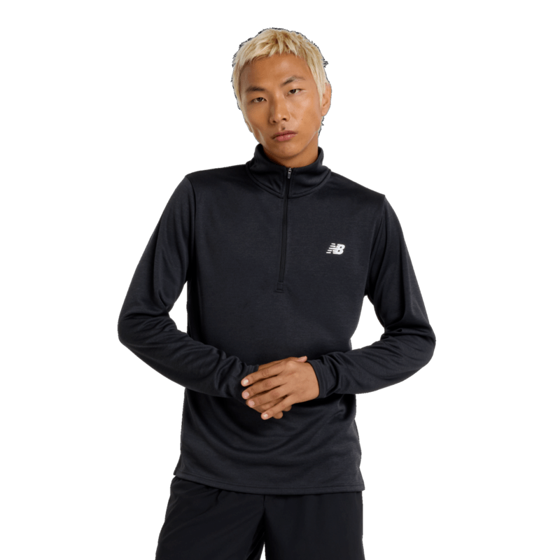 New Balance Men's Sport Knit 1/4 Zip Mens Apparel Sweatshirts & Fleece