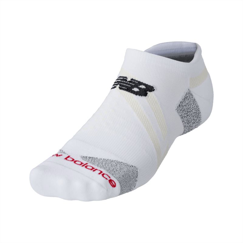 New Balance Run Foundation 2.0 No Show Tab 1 Pair Unisex Accessories Socks