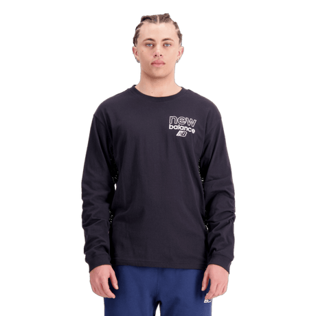 New Balance Men's Sport Seasonal Long Sleeve T-Shirt Mens Apparel Shirts & Tops