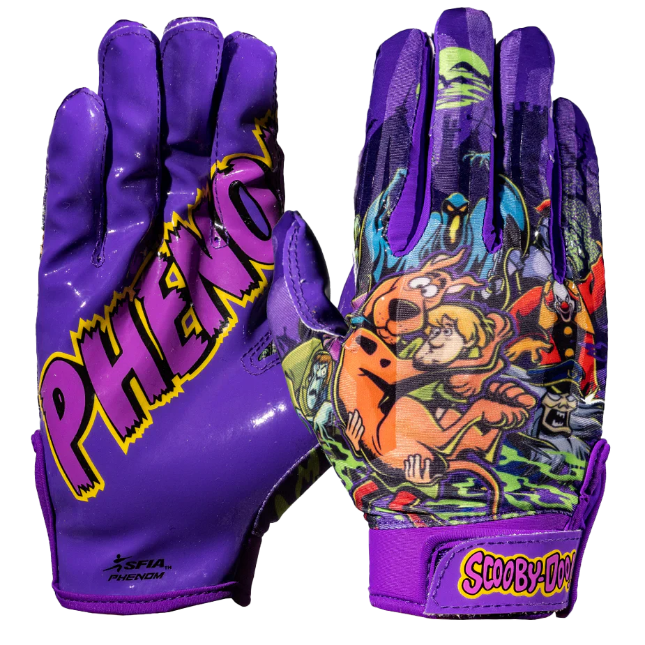 Phenom Elite Youth Scooby-Doo 'Unmasked' VPS1 Football Gloves Football Gloves Youth