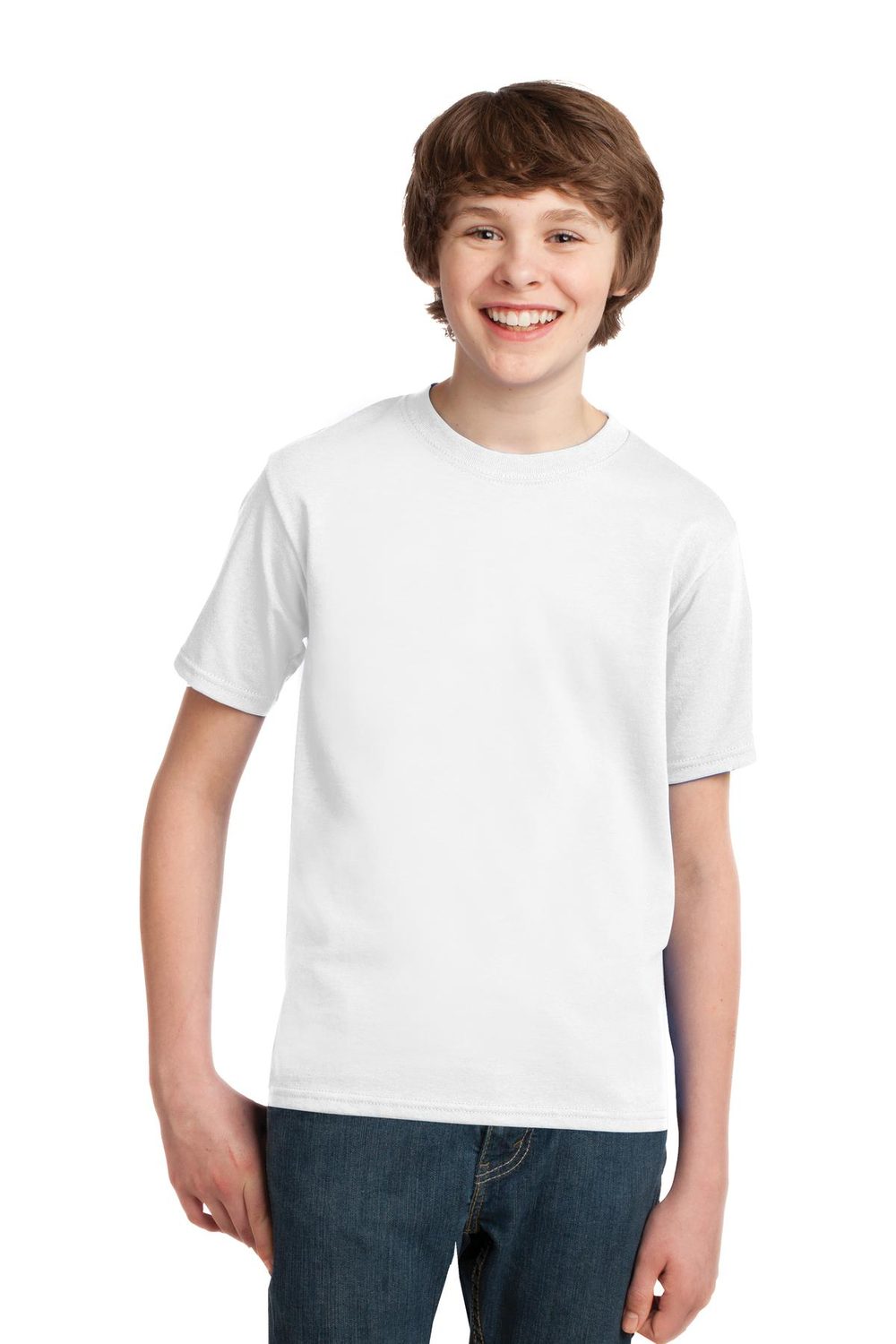 Port & Company Youth Essential Tee PC61Y Youth Apparel Shirts & Tops