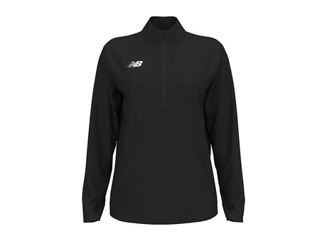 New Balance Women's Midfield Half Zip Womens Apparel Sweatshirts & Fleece