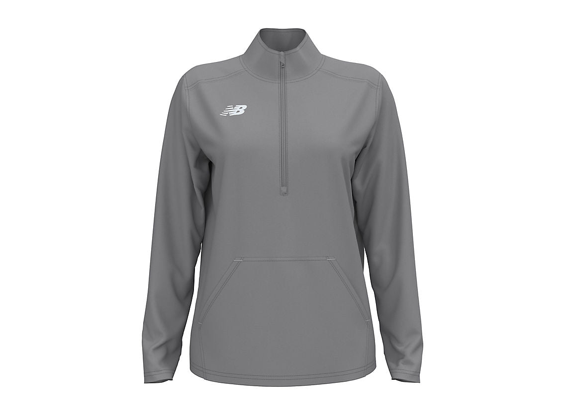 New Balance Women's Midfield Half Zip Womens Apparel Sweatshirts & Fleece