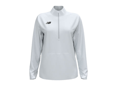 New Balance Women's Midfield Half Zip Womens Apparel Sweatshirts & Fleece