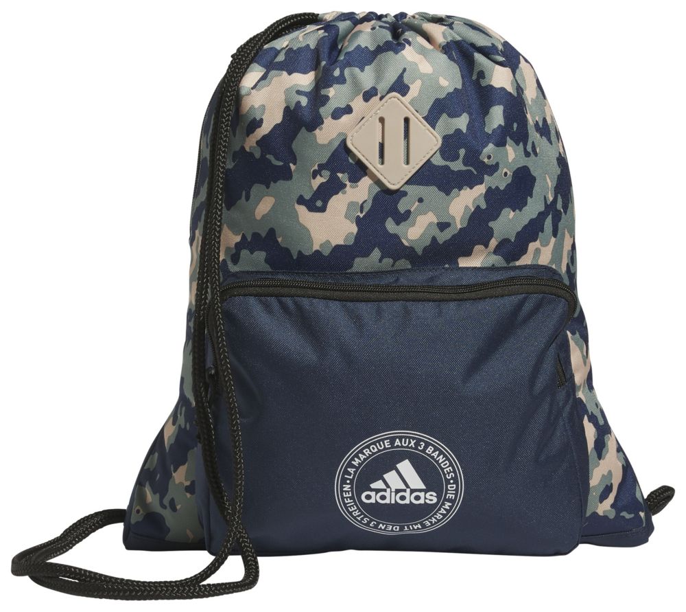 adidas Classic 3S 2 Sackpack Unisex Accessories Bags & Backpacks
