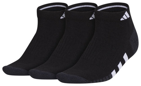 adidas Women's Cushioned 3.0 3-Pack Low Cut Socks Unisex Accessories Socks