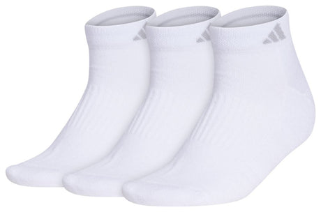 adidas Women's Cushioned 3.0 3-Pack Low Cut Socks Unisex Accessories Socks