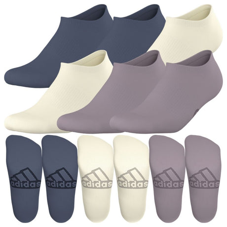 adidas Men's Superlite Classic 6-Pack No Show Socks Unisex Accessories Socks