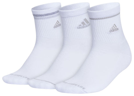 adidas Women's Sport 2.0 High Quarter Socks 3 Pairs Unisex Accessories Socks