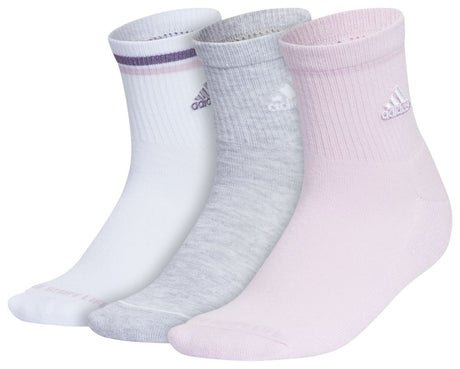 adidas Women's Sport 2.0 High Quarter Socks 3 Pairs Unisex Accessories Socks