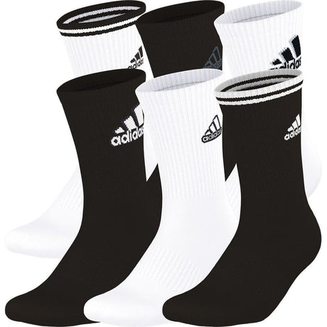 adidas Athletic Cushioned Mixed 2.0 Crew Socks 6-Pack Unisex Accessories Socks